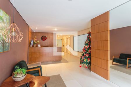 Hall social de apartamento à venda com 3 quartos, 188m² em Vila Olímpia, São Paulo
