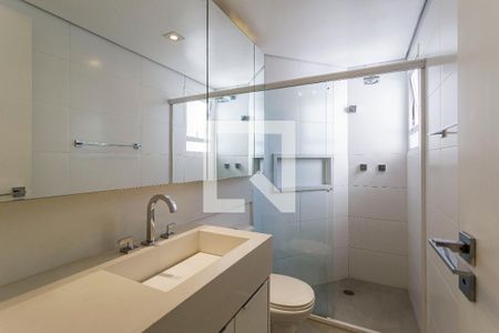 Banheiro da Suíte de apartamento à venda com 3 quartos, 188m² em Vila Olímpia, São Paulo