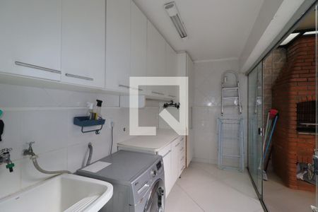 Área de Serviço de casa à venda com 3 quartos, 190m² em Parque das Nações, Santo André