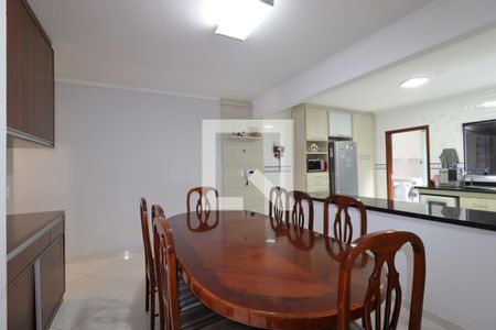 Sala de Jantar de casa à venda com 3 quartos, 190m² em Parque das Nações, Santo André