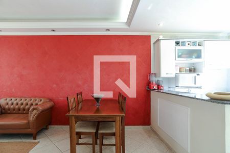 Sala de casa de condomínio para alugar com 2 quartos, 90m² em Vila Mogi Moderno, Mogi das Cruzes