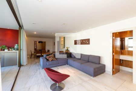 Sala de apartamento à venda com 4 quartos, 208m² em Santa Lúcia, Belo Horizonte