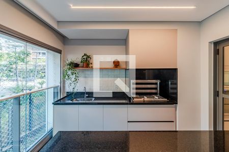 Varanda Gourmet de apartamento à venda com 4 quartos, 200m² em Sumaré, São Paulo
