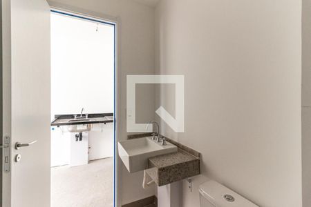 Banheiro de kitnet/studio à venda com 1 quarto, 26m² em Consolação, São Paulo