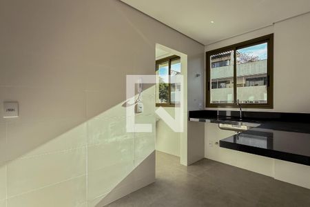 Cozinha e Área de Serviço de apartamento à venda com 2 quartos, 68m² em Carmo, Belo Horizonte