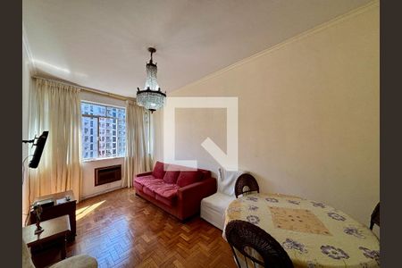 Sala de apartamento à venda com 2 quartos, 87m² em Botafogo, Rio de Janeiro