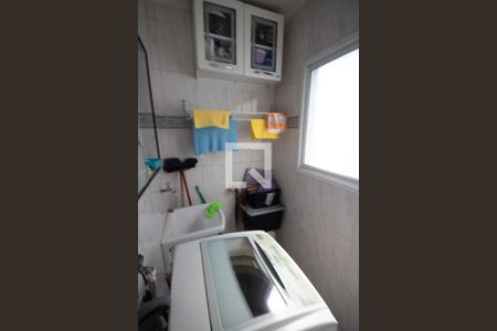 Área de Serviço de apartamento para alugar com 2 quartos, 75m² em Guilhermina, Praia Grande