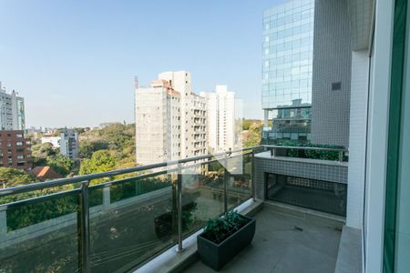 Sacada Suíte 2 de apartamento à venda com 3 quartos, 185m² em Três Figueiras, Porto Alegre