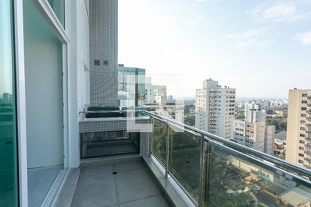 Sacada da sala de apartamento à venda com 3 quartos, 173m² em Três Figueiras, Porto Alegre