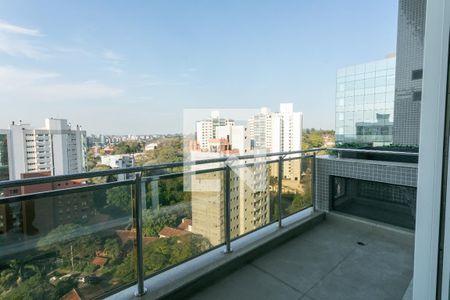 Sacada da sala de apartamento à venda com 3 quartos, 173m² em Três Figueiras, Porto Alegre