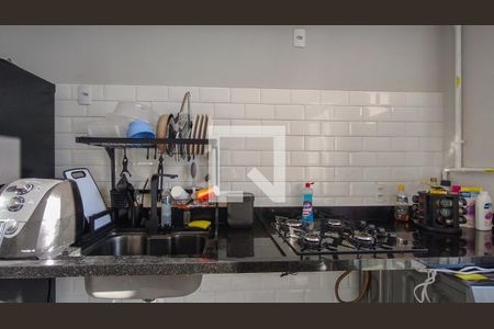 Cozinha de apartamento à venda com 2 quartos, 40m² em São Francisco Xavier, Rio de Janeiro