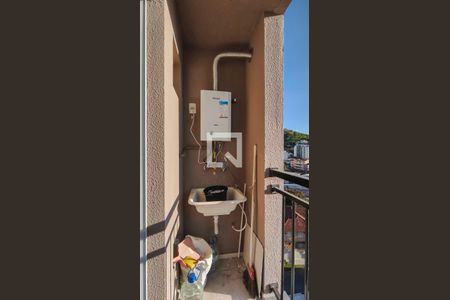 Varanda da Sala - Tanque de apartamento à venda com 2 quartos, 40m² em São Francisco Xavier, Rio de Janeiro