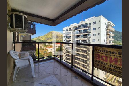 Varanda de apartamento para alugar com 3 quartos, 89m² em Recreio dos Bandeirantes, Rio de Janeiro