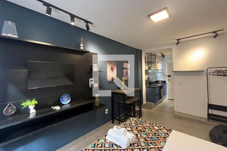 Studio de kitnet/studio para alugar com 1 quarto, 27m² em José Menino, Santos