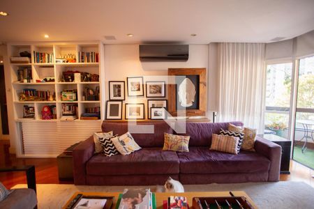 Sala de apartamento à venda com 4 quartos, 190m² em Perdizes, São Paulo