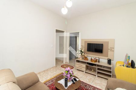 Sala de TV de casa à venda com 2 quartos, 84m² em Vila Isolina Mazzei, São Paulo