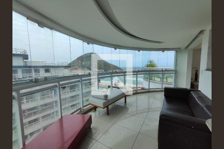 Varanda de apartamento à venda com 1 quarto, 154m² em Recreio dos Bandeirantes, Rio de Janeiro