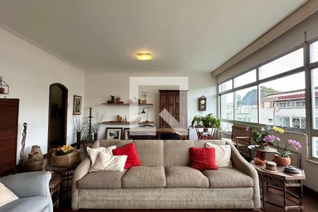 Sala de apartamento à venda com 4 quartos, 190m² em Leme, Rio de Janeiro