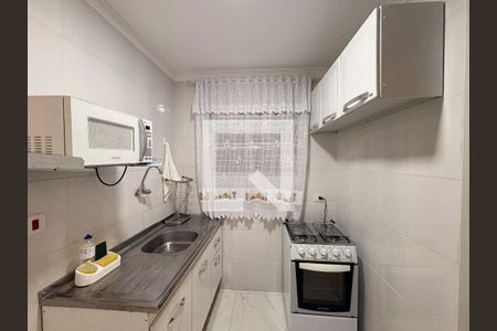 Cozinha de apartamento para alugar com 2 quartos, 49m² em Bela Vista, São Paulo