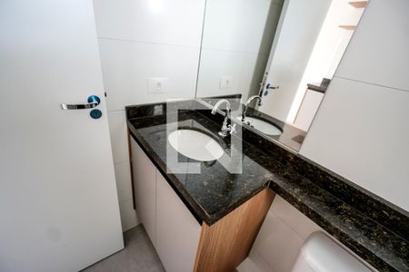 Banheiro Social de kitnet/studio para alugar com 1 quarto, 26m² em Tatuapé, São Paulo