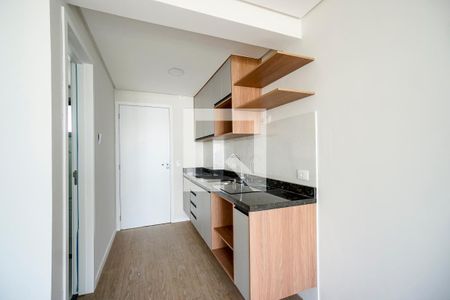 Cozinha de kitnet/studio para alugar com 1 quarto, 26m² em Tatuapé, São Paulo