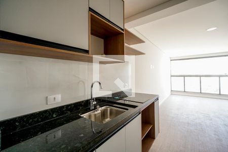 Cozinha de apartamento para alugar com 1 quarto, 26m² em Tatuapé, São Paulo