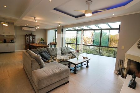 Sala 1 de casa de condomínio à venda com 3 quartos, 222m² em Vila Conceição, Porto Alegre