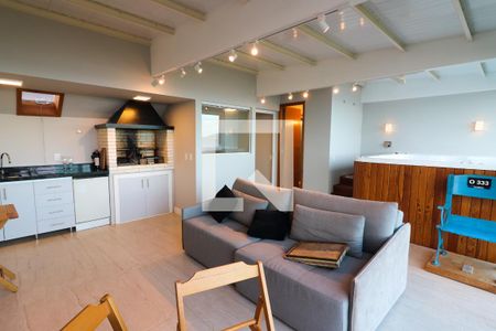 Sala 2 de casa de condomínio à venda com 3 quartos, 222m² em Vila Conceição, Porto Alegre