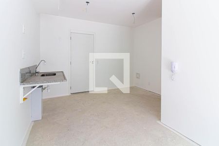 Sala/Cozinha de apartamento à venda com 2 quartos, 41m² em Água Branca, São Paulo