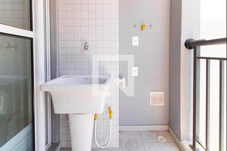 Varanda da Sala/Cozinha de apartamento à venda com 2 quartos, 41m² em Água Branca, São Paulo