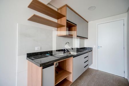 Cozinha de kitnet/studio para alugar com 1 quarto, 26m² em Tatuapé, São Paulo