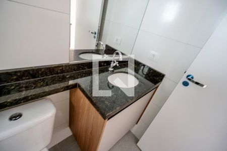 Banheiro de kitnet/studio para alugar com 1 quarto, 26m² em Tatuapé, São Paulo