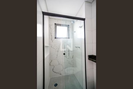 Banheiro de kitnet/studio para alugar com 1 quarto, 26m² em Tatuapé, São Paulo