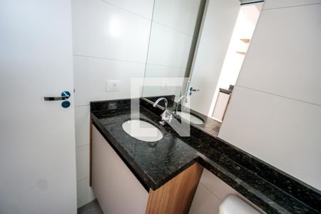 Banheiro Social de kitnet/studio para alugar com 1 quarto, 26m² em Tatuapé, São Paulo