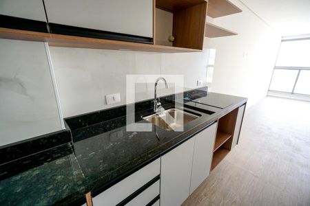 Cozinha de kitnet/studio para alugar com 1 quarto, 26m² em Tatuapé, São Paulo