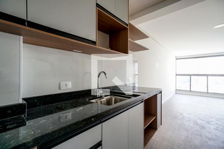 Cozinha de kitnet/studio para alugar com 1 quarto, 26m² em Tatuapé, São Paulo