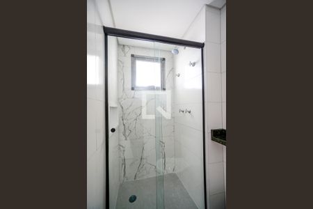 Banheiro de kitnet/studio para alugar com 1 quarto, 26m² em Tatuapé, São Paulo