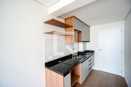 Cozinha de kitnet/studio para alugar com 1 quarto, 26m² em Tatuapé, São Paulo