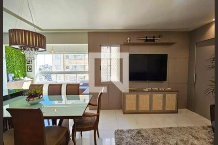 Sala de apartamento à venda com 4 quartos, 110m² em Jk, Contagem