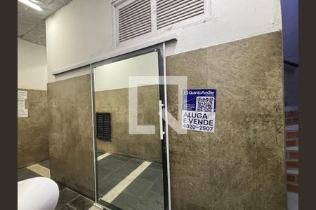 Placa de kitnet/studio para alugar com 1 quarto, 18m² em Copacabana, Rio de Janeiro