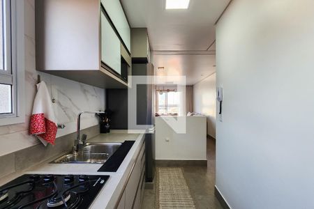 Cozinha  de apartamento à venda com 2 quartos, 57m² em Vila Euro, São Bernardo do Campo