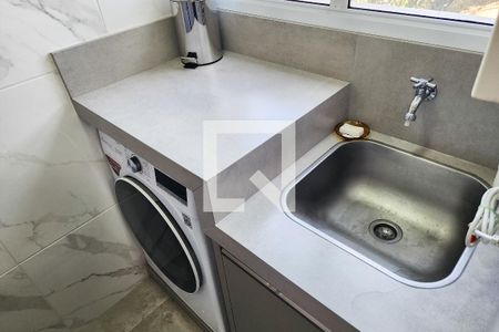 Área de Serviço  de apartamento à venda com 2 quartos, 57m² em Vila Euro, São Bernardo do Campo