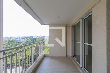 Varanda da Sala de apartamento à venda com 3 quartos, 78m² em Mauá, São Caetano do Sul