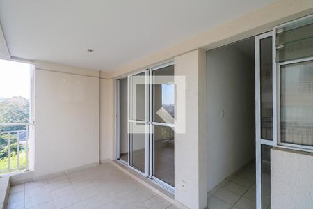 Varanda da Sala de apartamento à venda com 3 quartos, 78m² em Mauá, São Caetano do Sul