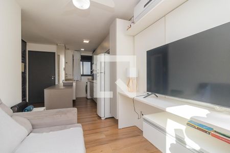 Sala de apartamento à venda com 1 quarto, 36m² em Menino Deus, Porto Alegre