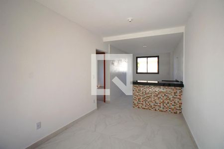 Sala de apartamento à venda com 2 quartos, 60m² em Nova Granada, Belo Horizonte
