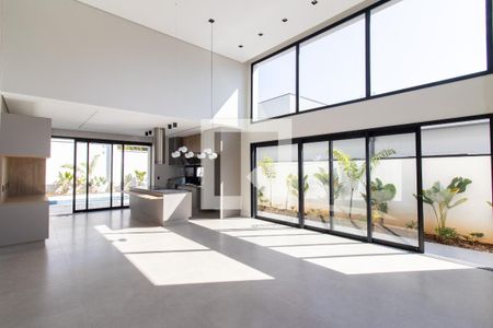 Sala/Cozinha de casa de condomínio para alugar com 3 quartos, 240m² em Loteamento Alphaville Campinas, Campinas