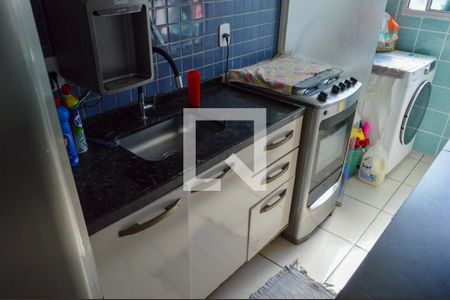 Cozinha de apartamento à venda com 2 quartos, 45m² em Anil, Rio de Janeiro