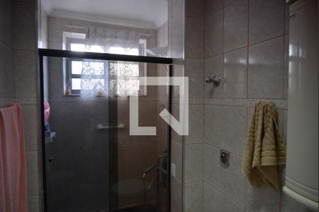 Banheiro da Suíte de apartamento à venda com 4 quartos, 180m² em Vila Santa Teresa, Santo André