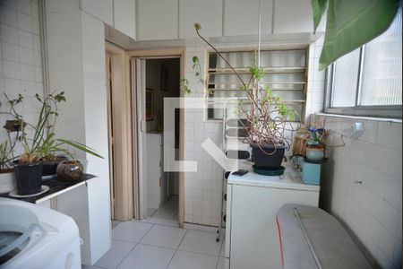 Área de Serviço de apartamento à venda com 4 quartos, 180m² em Vila Santa Teresa, Santo André